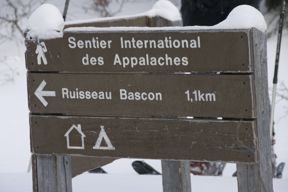 trail sign