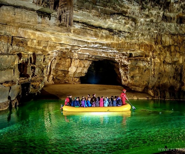 Krizna Jama cave.