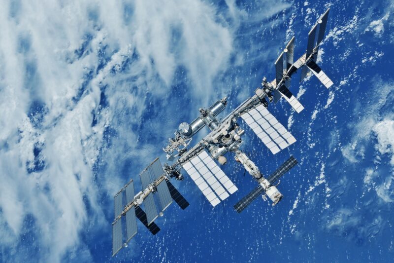 The International Space Station.