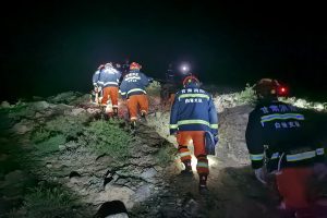 searchers at night