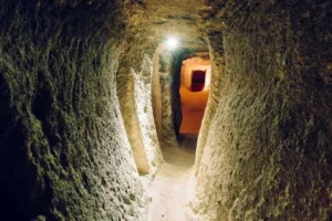 oval shaped tunnel